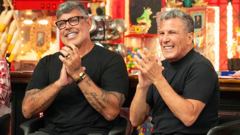 Alexandre Frota e Eri Johnson duelam na Batalha do Lip Sync no Domingão com Huck