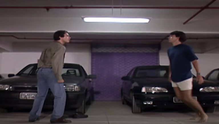 Caio e Bruno brigam em História de Amor