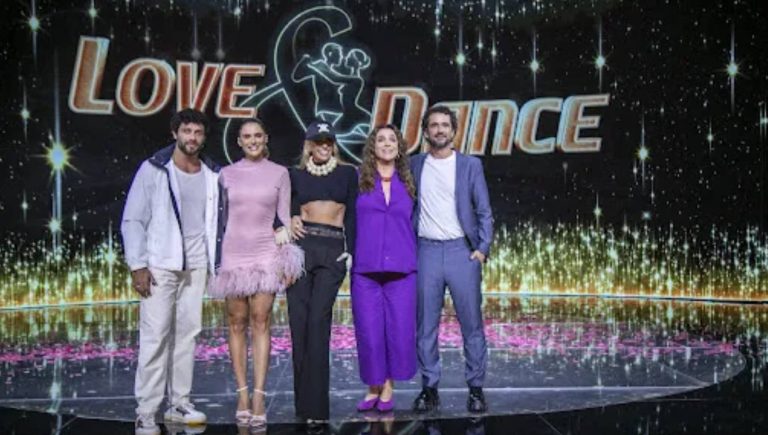 Adriane Galisteu e Jesus Luz no Love & Dance