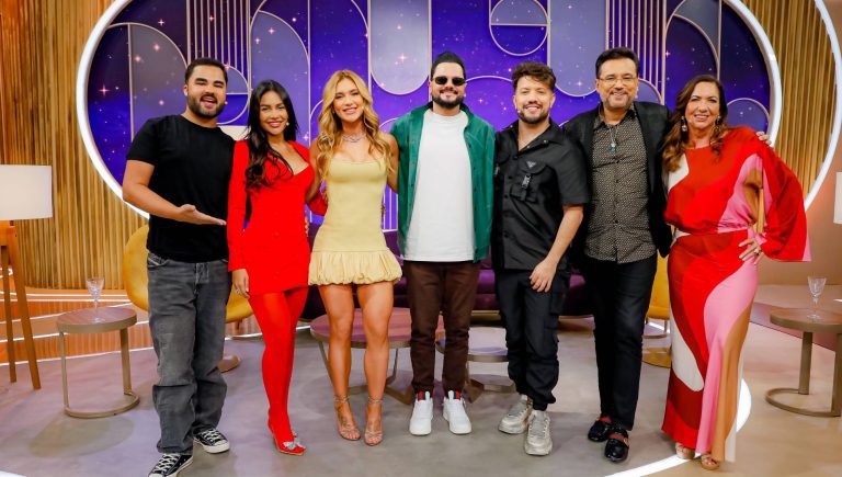 Geraldo Luís, Flay e a dupla Diego & Victor Hugo no Sabadou com Virginia