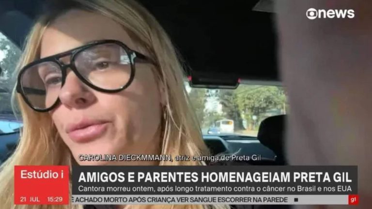 Carolina Dieckmann relata últimos momentos de Preta Gil: “Muito amor”