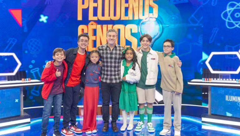 Nova temporada do Pequenos Gênios no Domingão com Huck