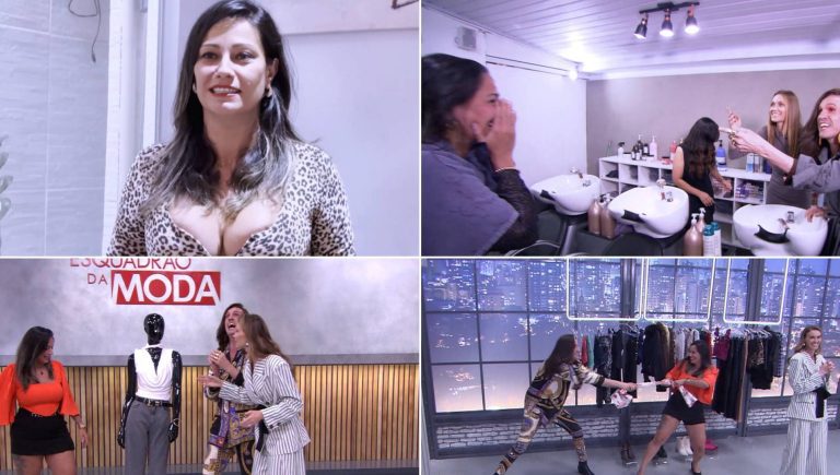 Pamela participa do Esquadrão da Moda