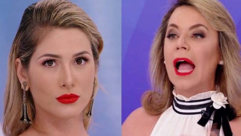Flor e Lívia Andrade no Programa Silvio Santos