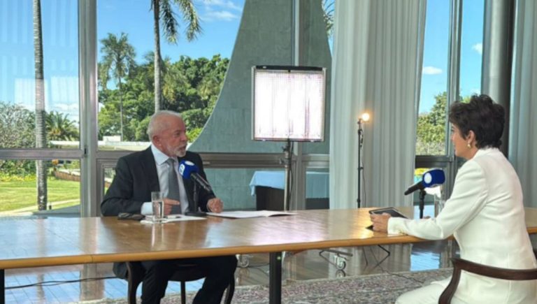 Lula em entrevista à Record após tarifas de Trump