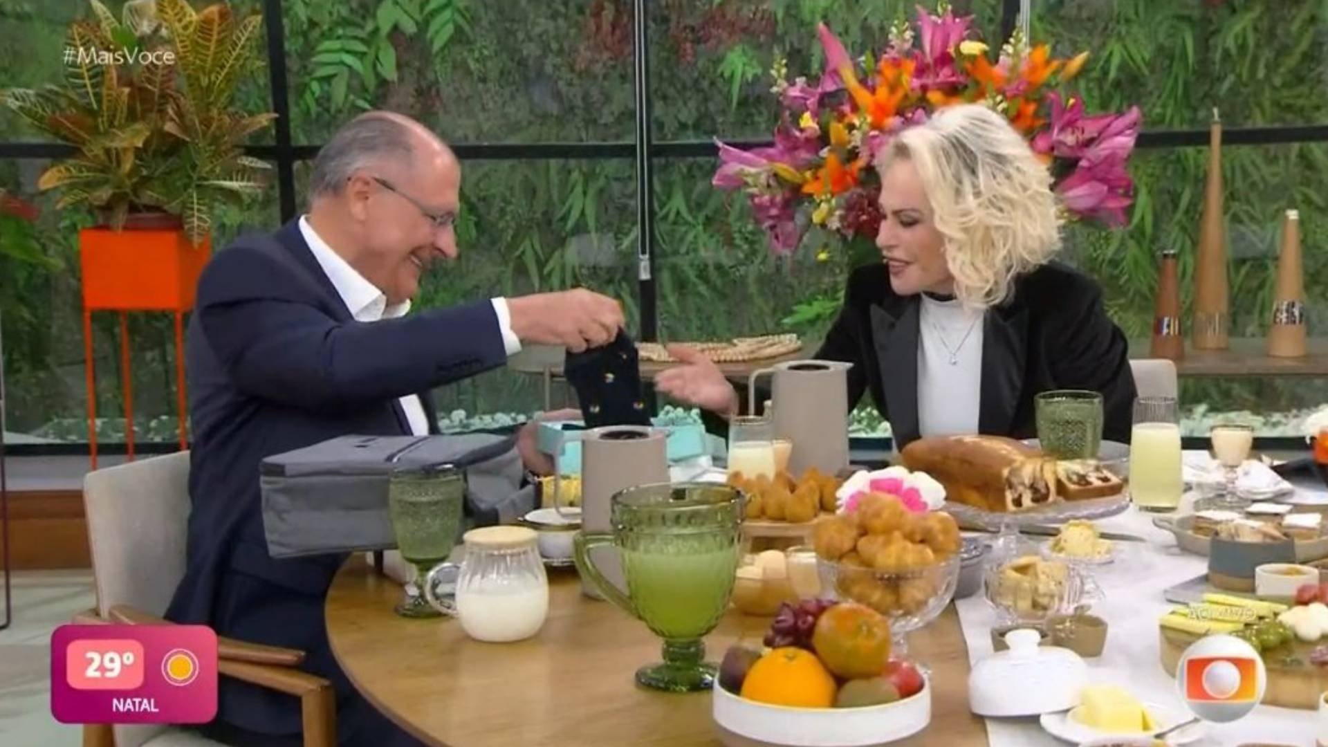 Geraldo Alckmin foi entrevistado no Mais Você