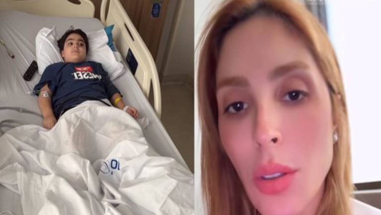 Manu Bahtidão encara problema de saúde com filho