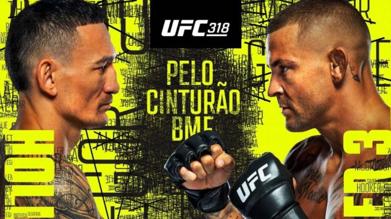 UFC 318 ao vivo: Onde assistir as lutas na TV e online