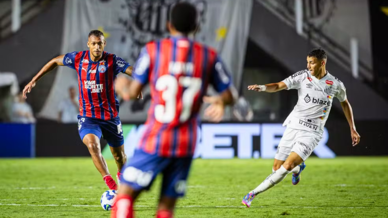 Bahia x Santos ao vivo 24/08: onde assistir, horário, escalações e palpites
