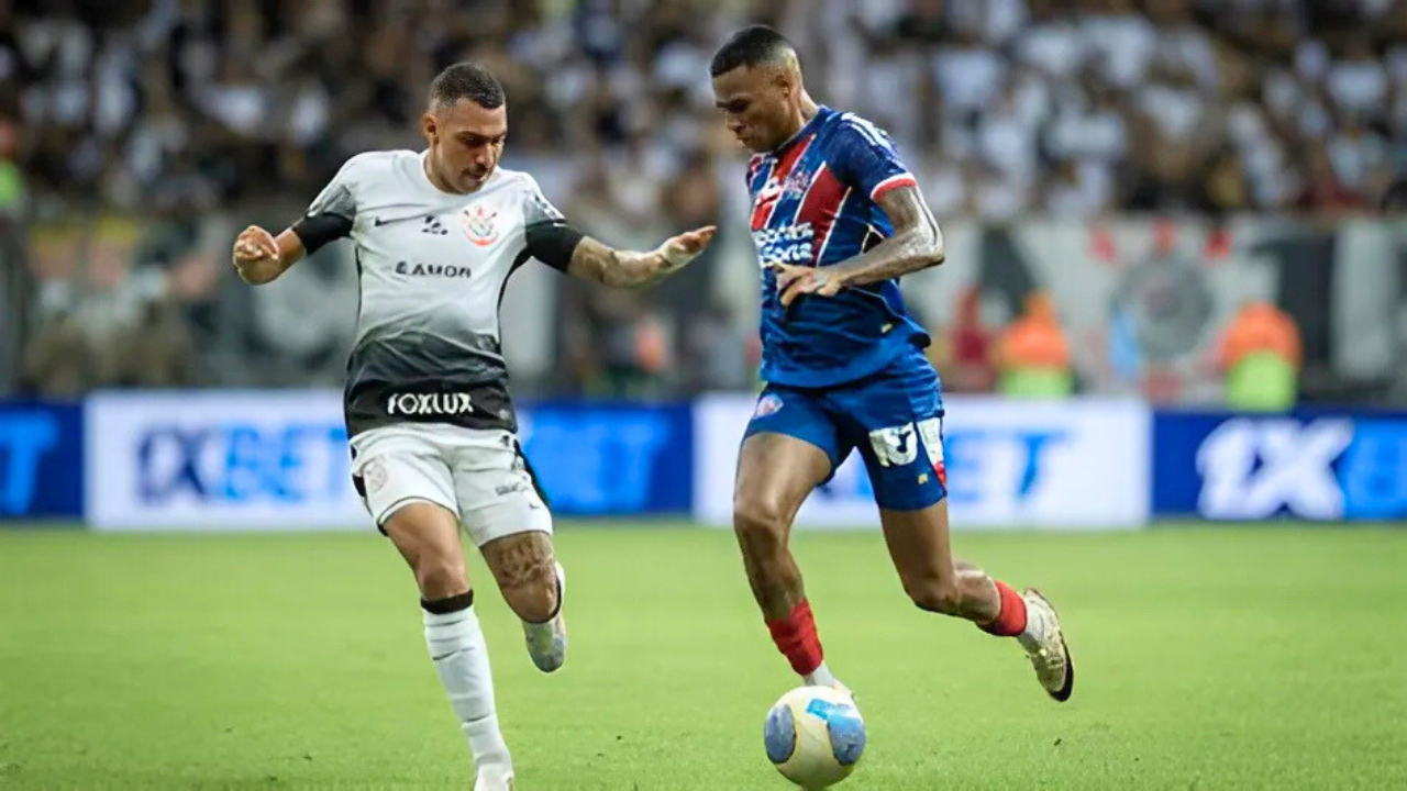 Corinthians x Bahia ao vivo 16/08: onde assistir, horário, escalações e palpites
