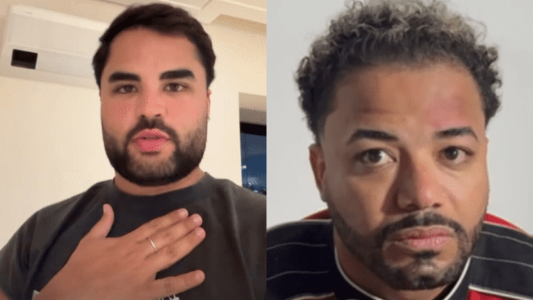 Lucas Guedez é hostilizado em aeroporto após ser confundido com Hytalo Santos