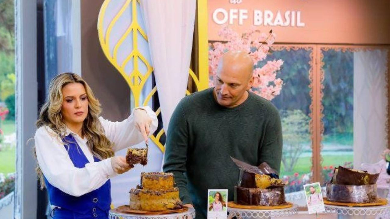 Beca Milano e Giuseppe Gerundino no Bake Off Brasil 11