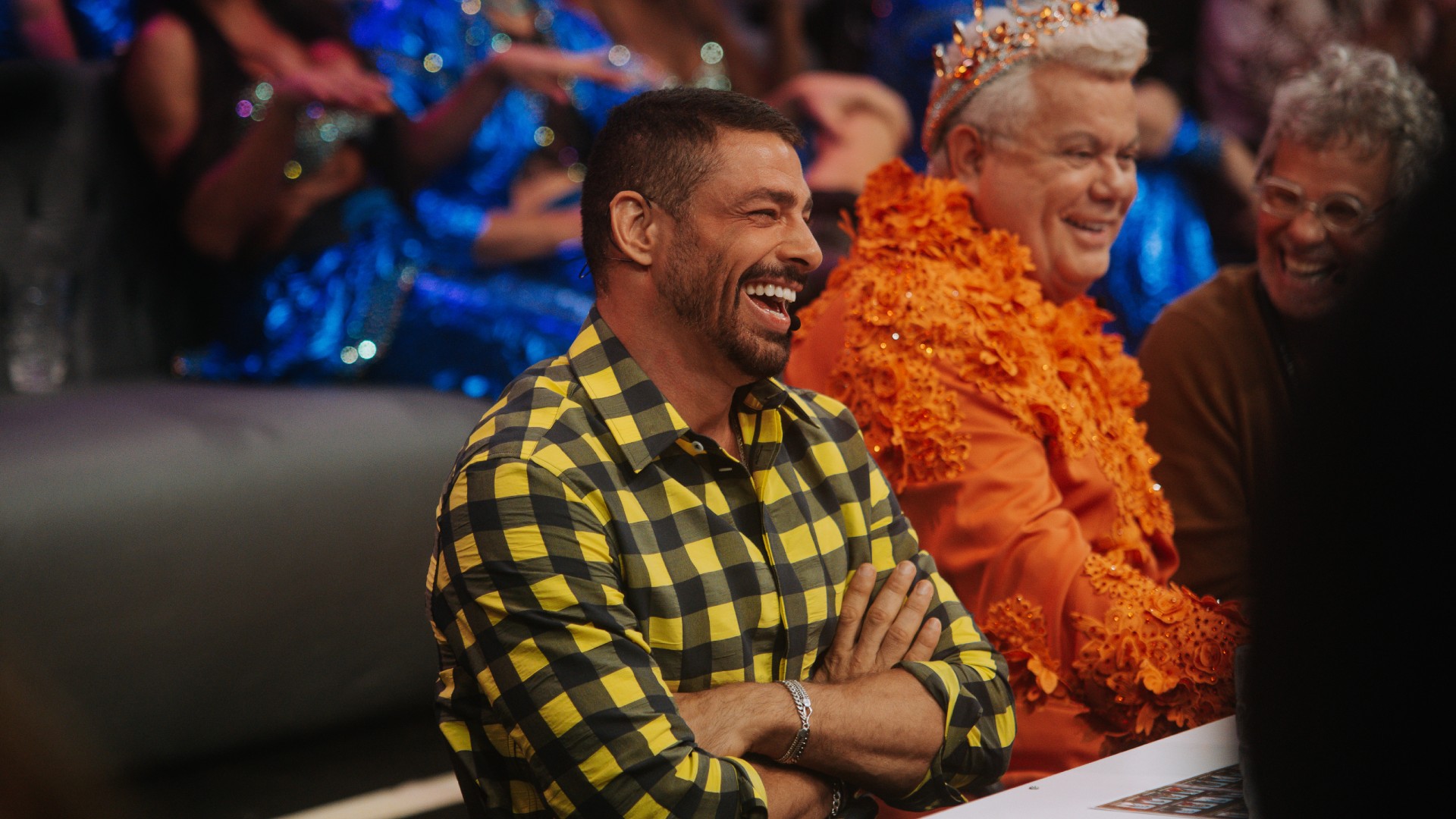 Cauã Reymond é o jurado artístico convidado da Dança dos Famosos no Domingão com Huck