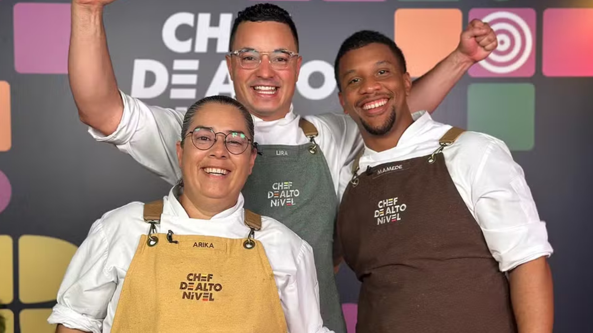 Arika, Lira e Mamede na Final do Chef de Alto Nível