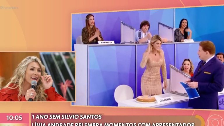 Lívia Andrade revela detalhes do último encontro com Silvio Santos: “Lembrava de tudo”