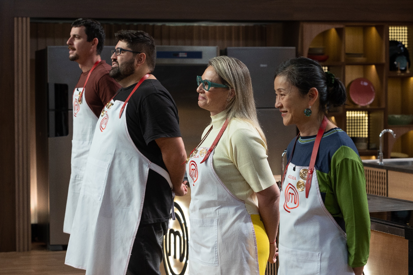 Felipe B., Rodrigo, Daniela e Gloria na semifinal do MasterChef Brasil 2025
