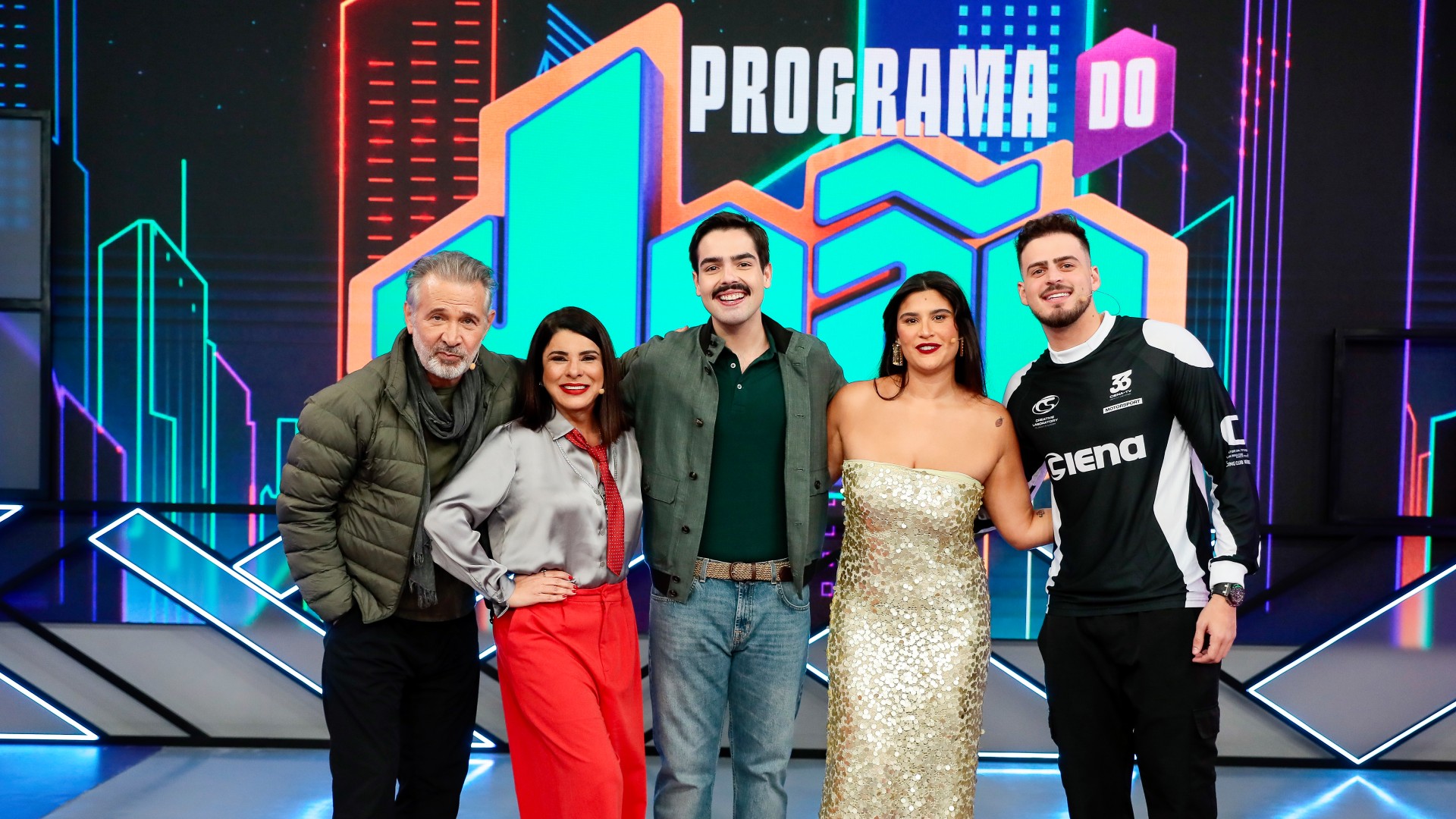 Mara Maravilha, Nelson Freitas, Jon Vlogs e Giulia Costa no Programa do João
