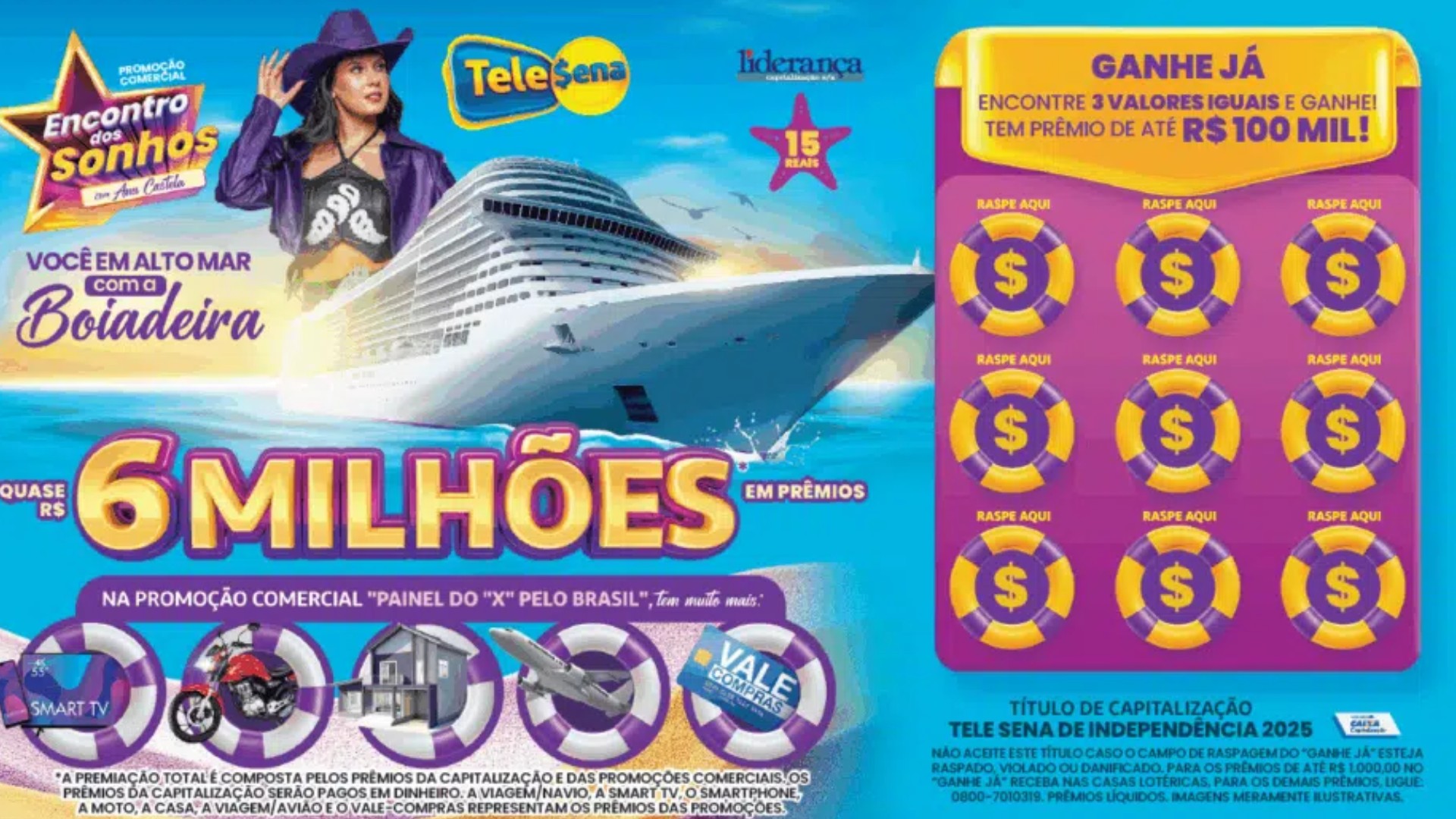 Capa da Tele Sena de Independência 2025