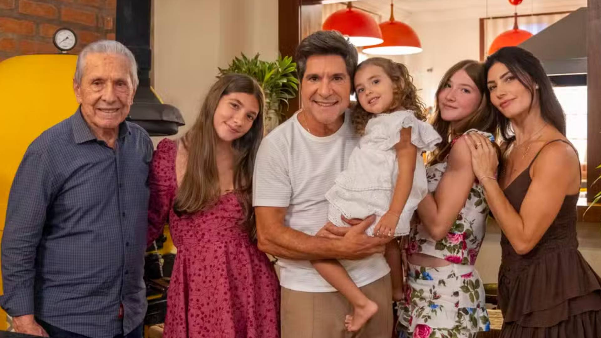 Daniel e família no Viver Sertanejo