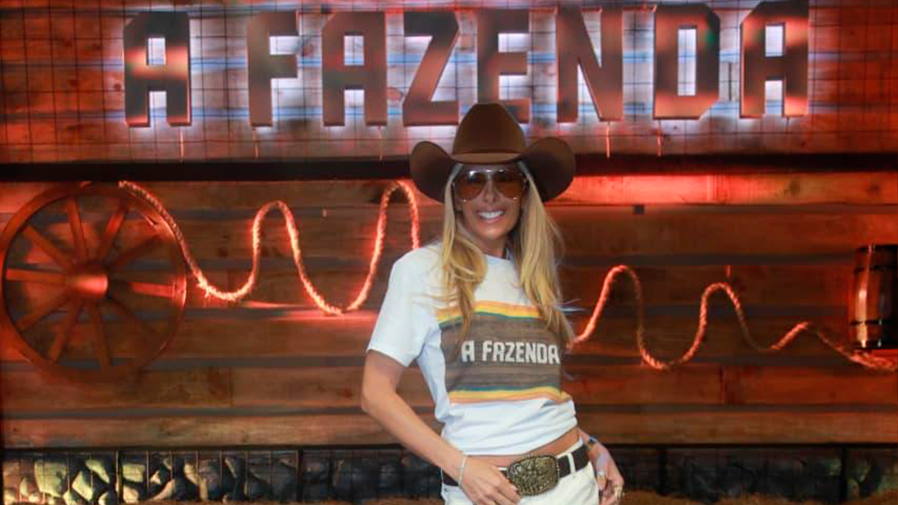 Adriane Galisteu em A Fazenda 17