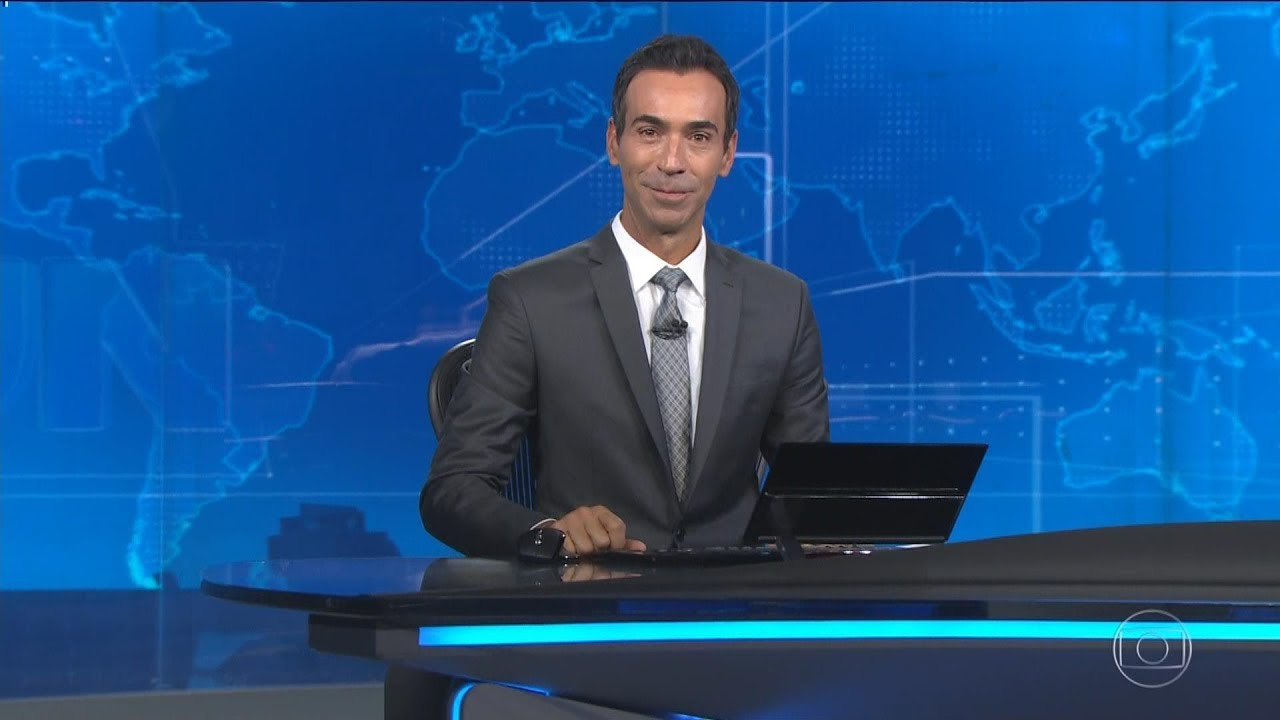 César Tralli no Jornal Nacional