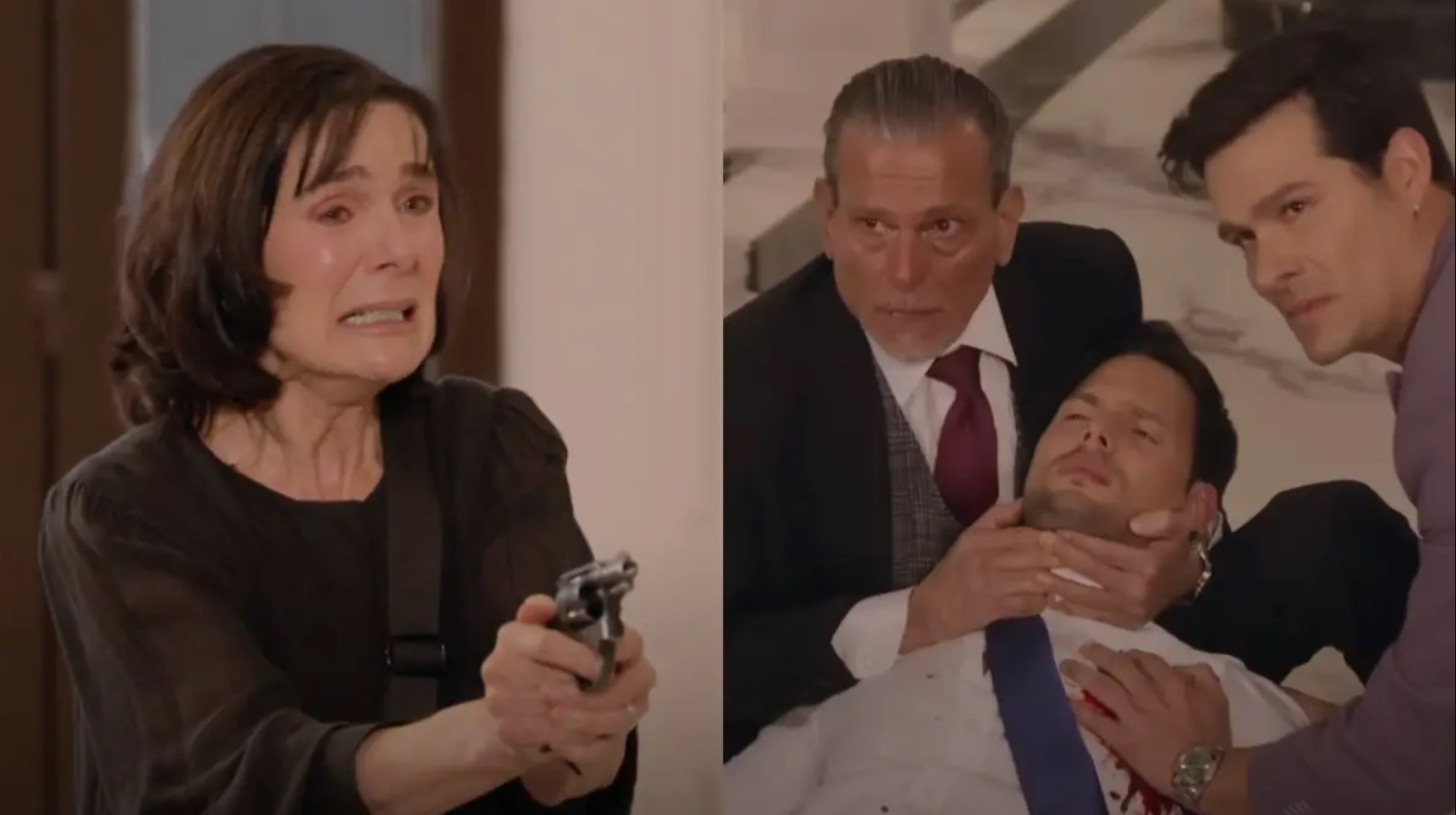 Rocío atira em Nicolás e descobre a chocante verdade no último episódio de As Filhas da Senhora Garcia