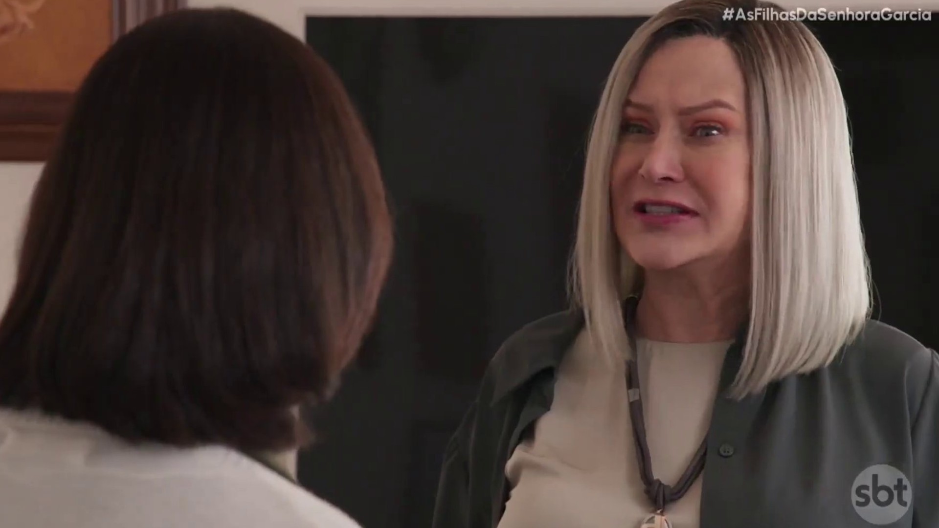 Graciela discute com Rocio em As Filhas da Senhora Garcia
