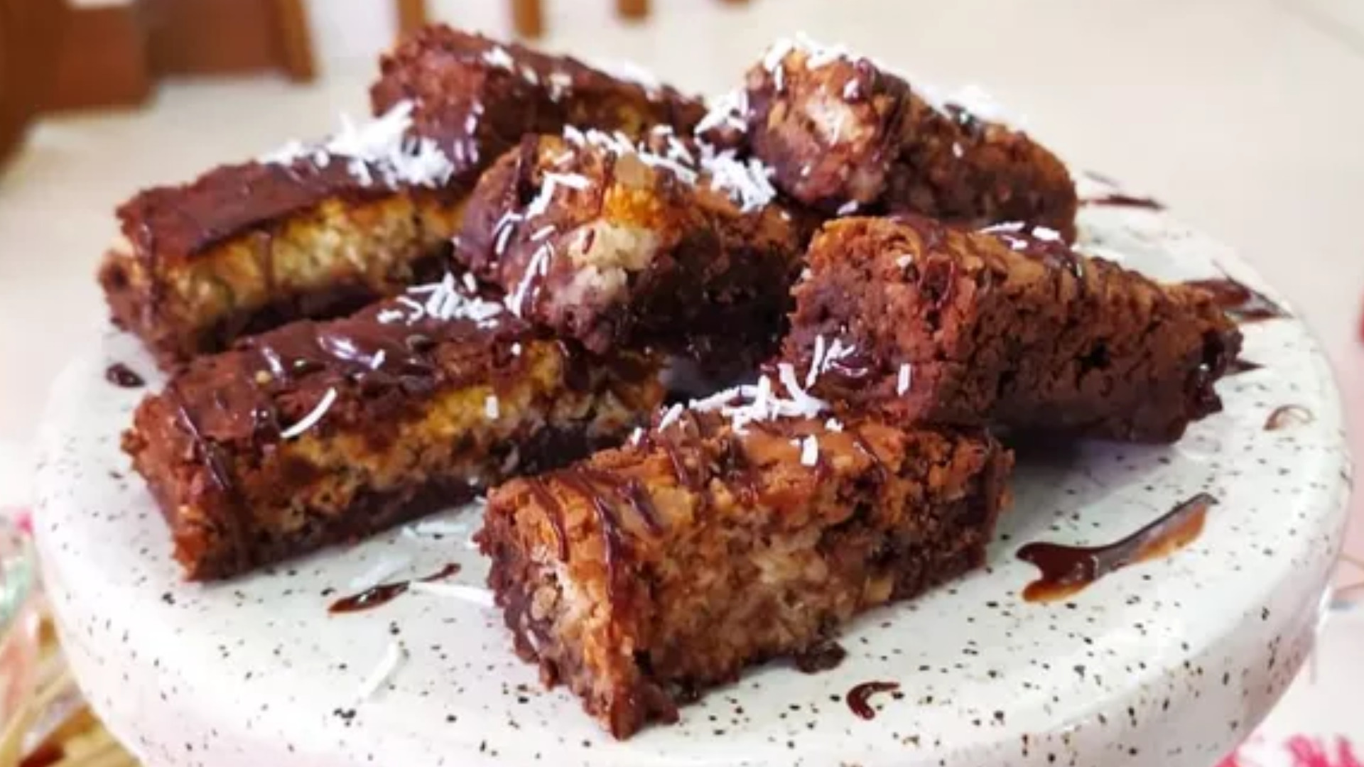Receita de brownie com beijinho da Ana Maria Braga