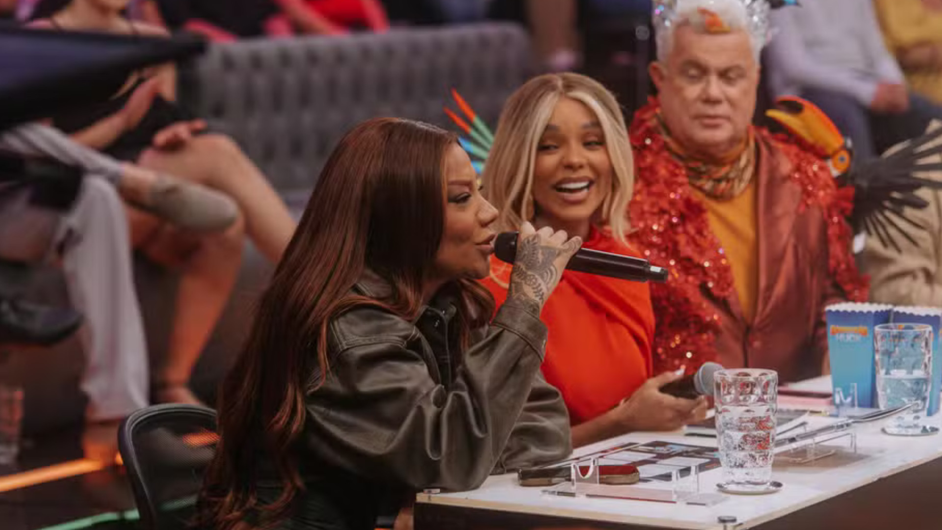 Ludmilla e Bruna Gonçalves na Dança dos Famosos no Domingão com Huck