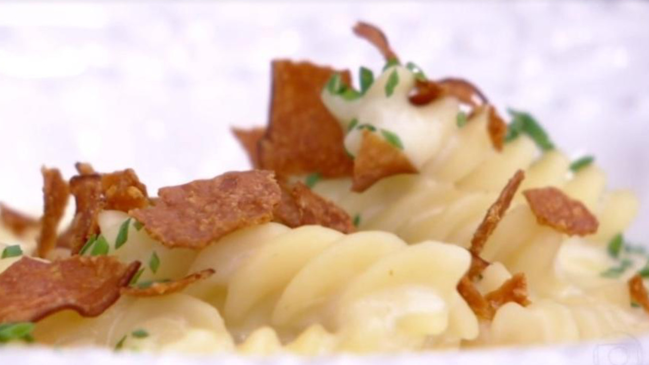 Macarrão com queijo de micro-ondas (Mac and Cheese) da Ana Maria Braga