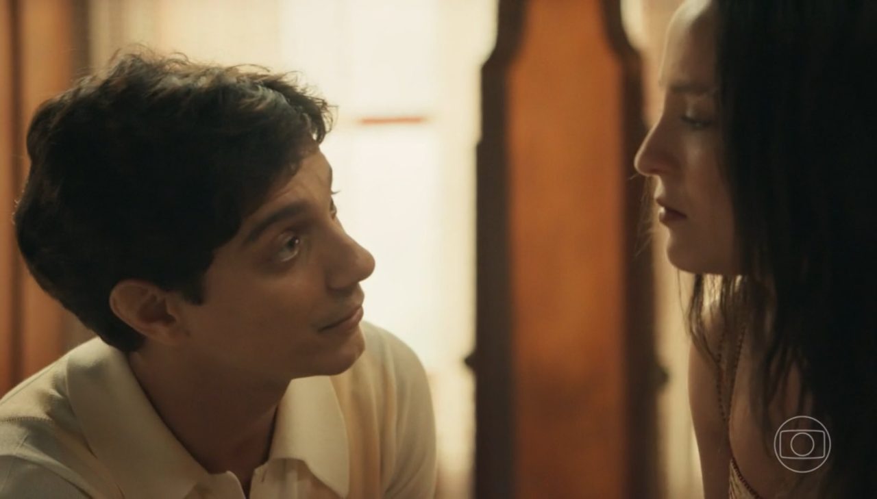 Estela e Túlio em Êta Mundo Melhor!