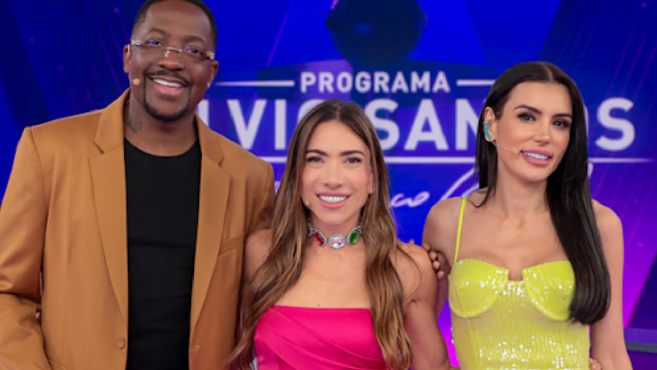 Programa Silvio Santos recebe Mumuzinho e Gaby Cabrini