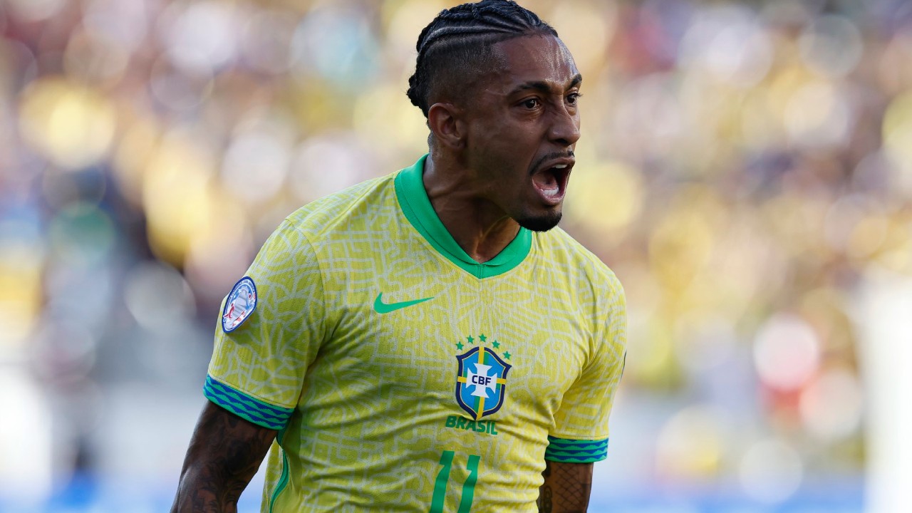 Raphinha pela Seleção Brasileira