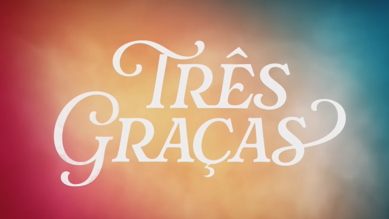 Logotipo da novela Três Graças