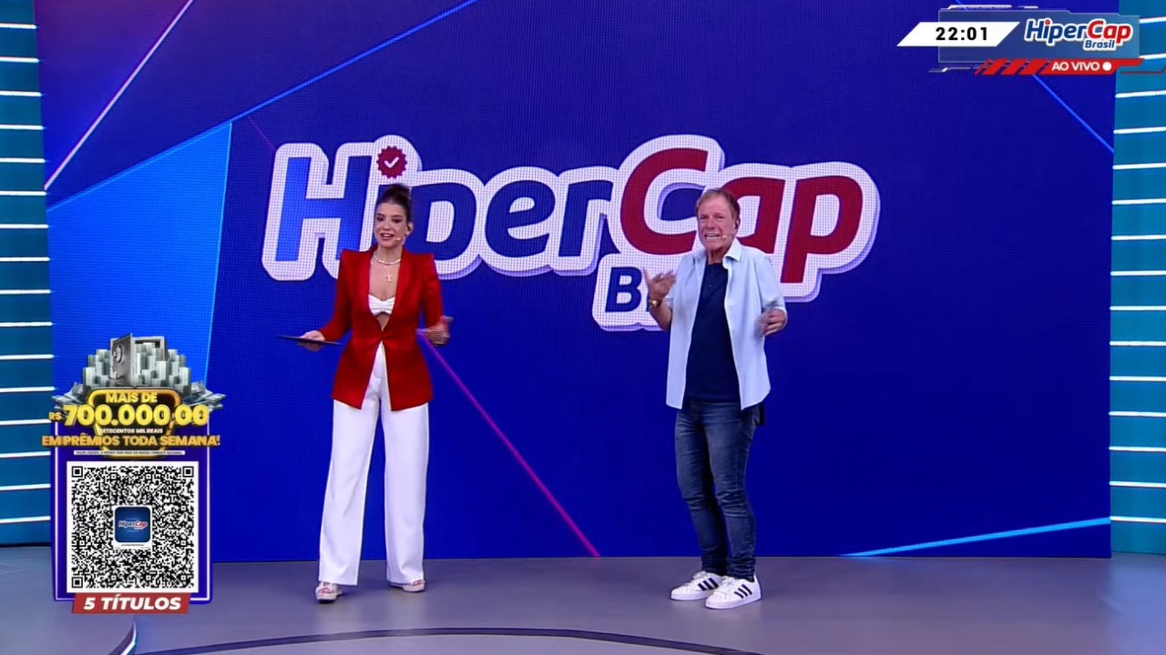 Sorteio do HiperCap Brasil ao vivo