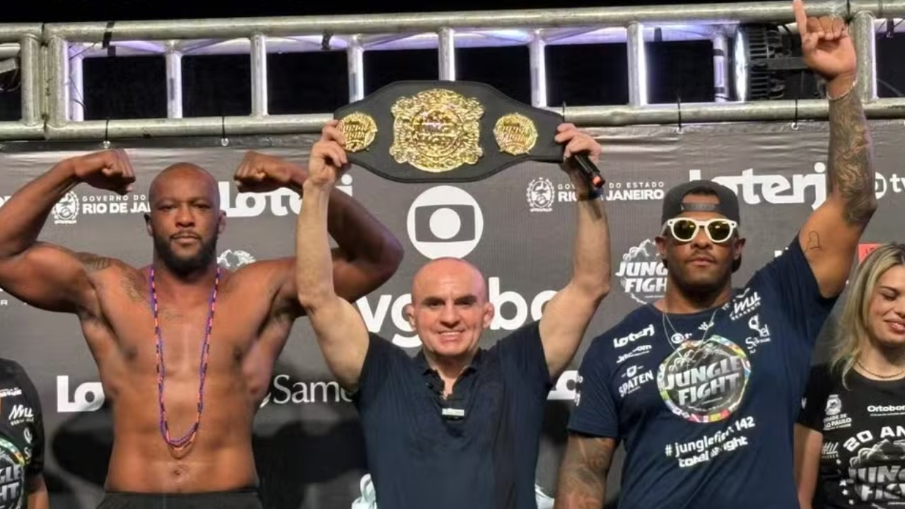 Lutas do Jungle Fight 142 ao vivo