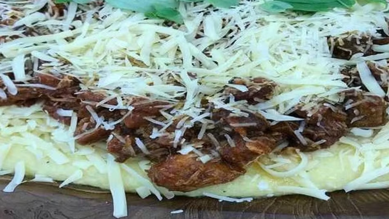 Polenta na tábua da Ana Maria Braga no Mais Você
