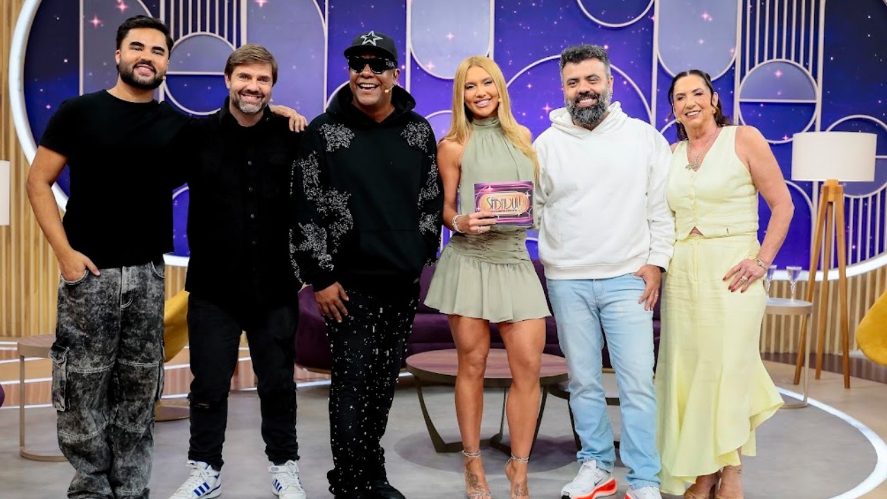 Igor 3K, Fábio Rabin e Márcio Victor no Sabadou com Virginia