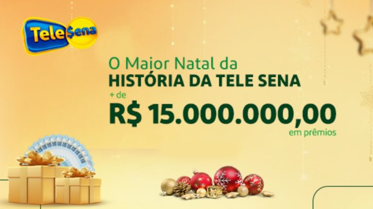 Quinto sorteio da Tele Sena de Natal, 28/12/2025: Confira o resultado