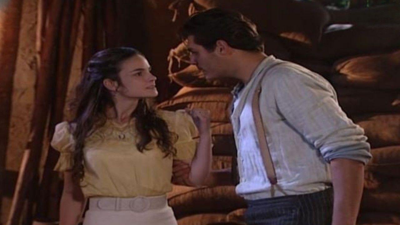 Matteo e Rosana brigam em Terra Nostra