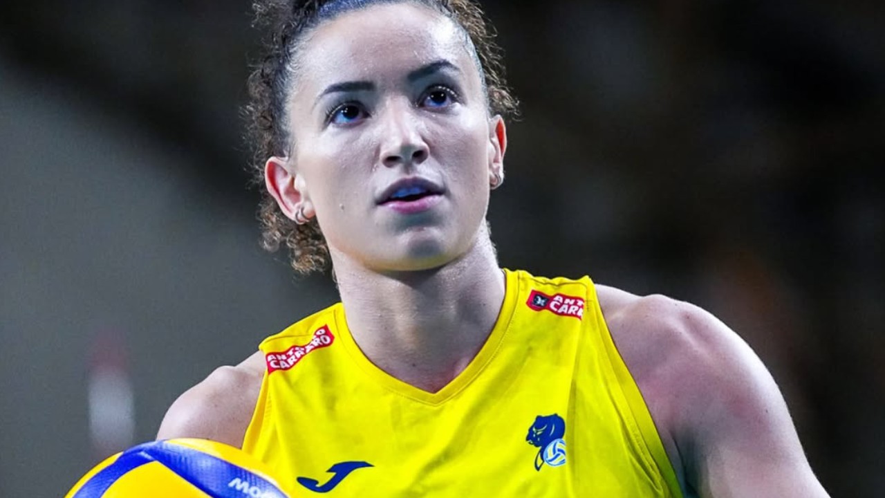 Gabi em jogo pelo Conegliano