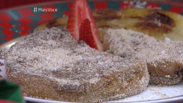 Receita de Rabanada de panetone da Ana Maria Braga no Mais Você, 24/12/2025