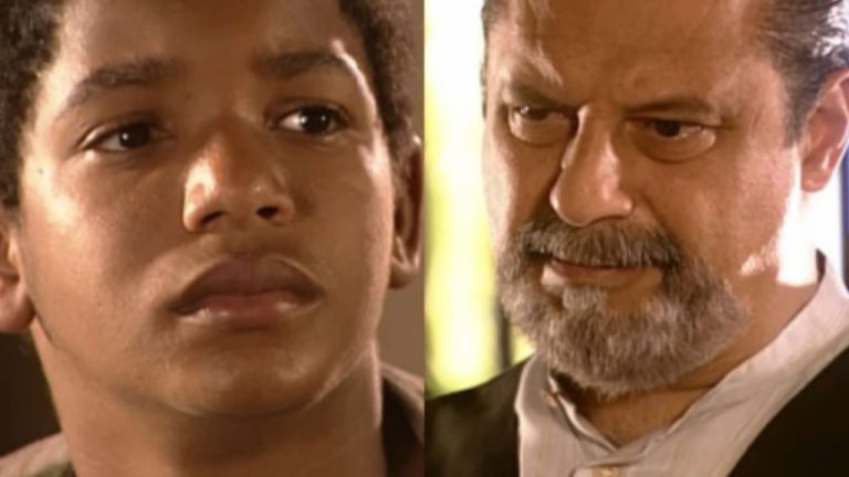 Terra Nostra: Após descoberta, José Alceu puxa conversa com Gumercindo