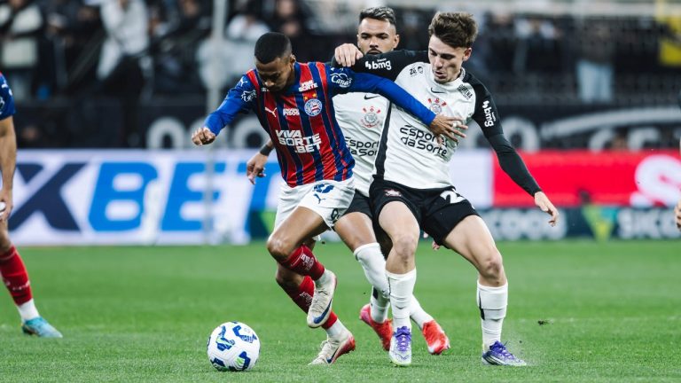 Corinthians x Bahia ao vivo 28/01: onde assistir, horário, escalações e palpites