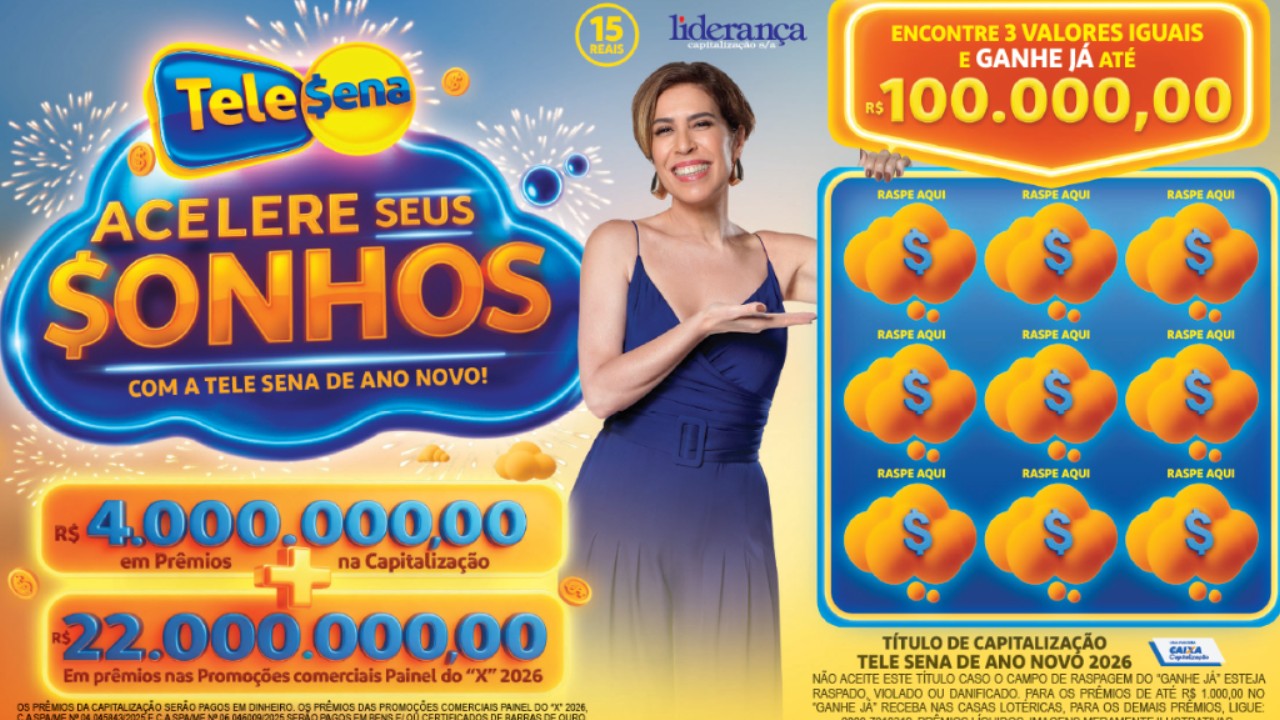 Tele Sena de Ano Novo 2026