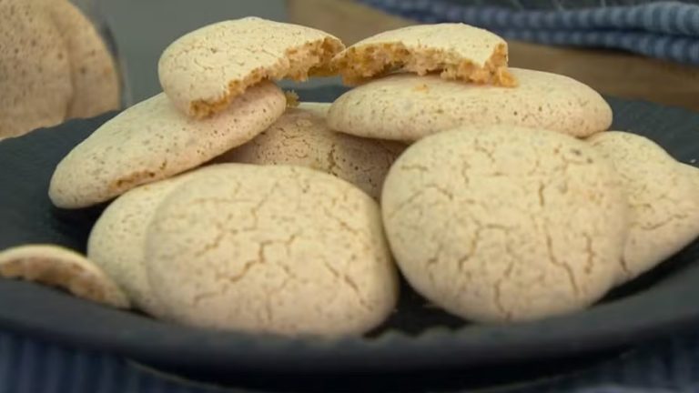 Receita de Biscoito beijo de moça com castanha-do-pará da Ana Maria Braga no Mais Você, 02/02/2026