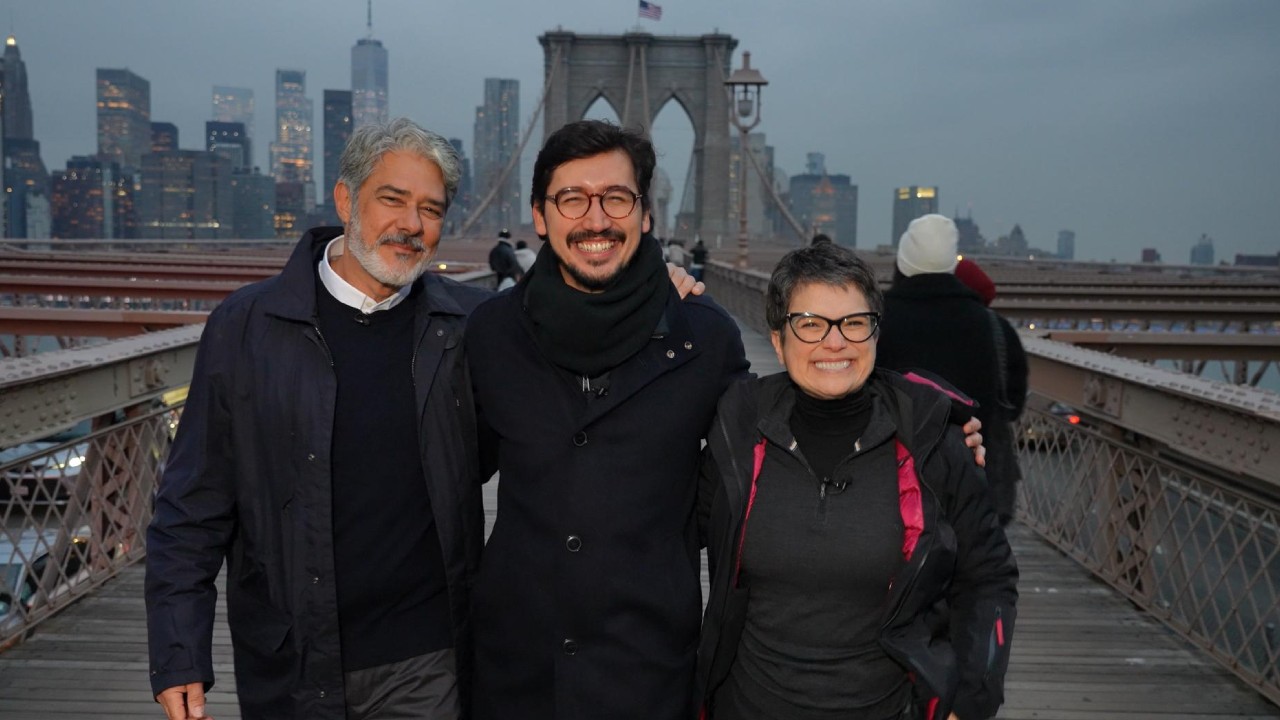 A estreia da nova temporada com William Bonner e Sandra Annenberg tem reportagens de Nilson Klava