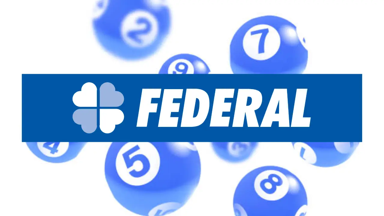 Bolas do sorteio da Loteria Federal