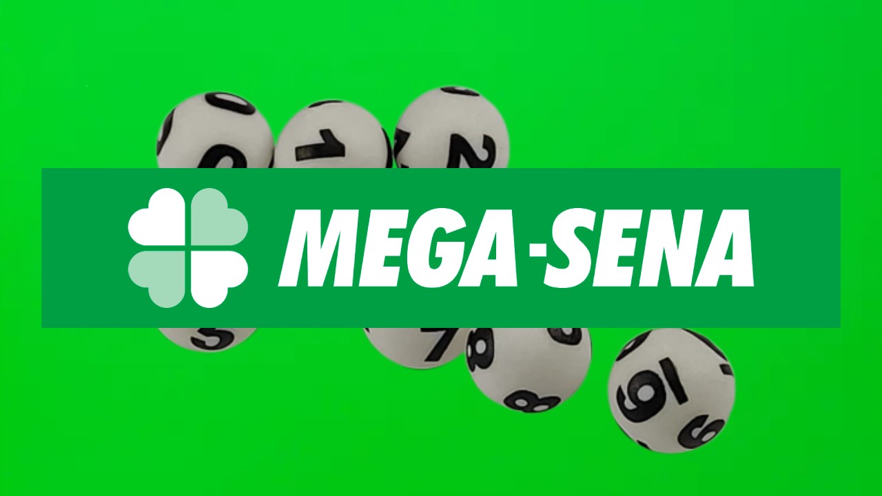 Bolas para sorteio da Mega-Sena