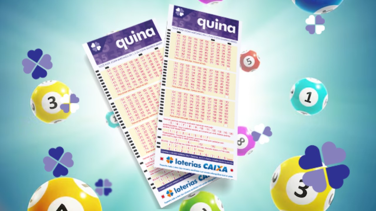 Bolas para sorteio da Quina